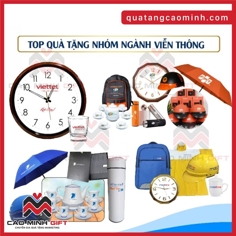 Cao Minh gift - Địa chỉ cung cấp quà tặng công đoàn ngành viễn thông chất lượng và uy tín
