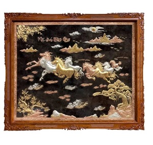 Tranh đồng bát mã truy phong