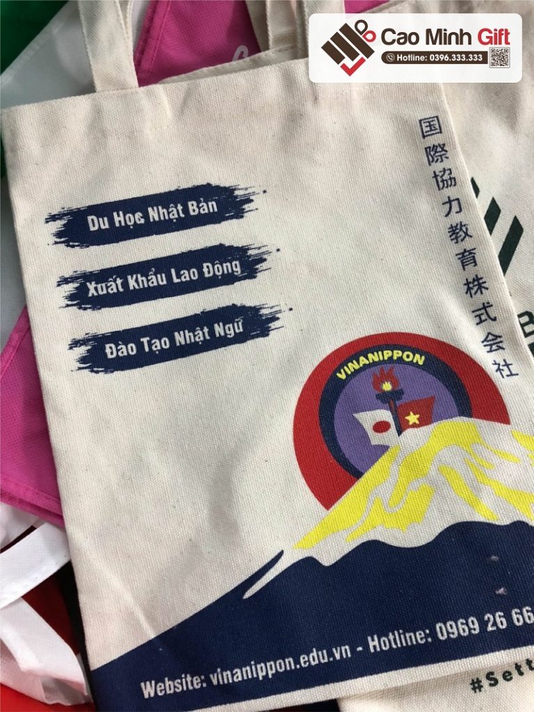 quà tặng túi vải