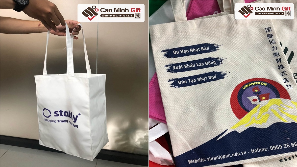 quà tặng túi vải