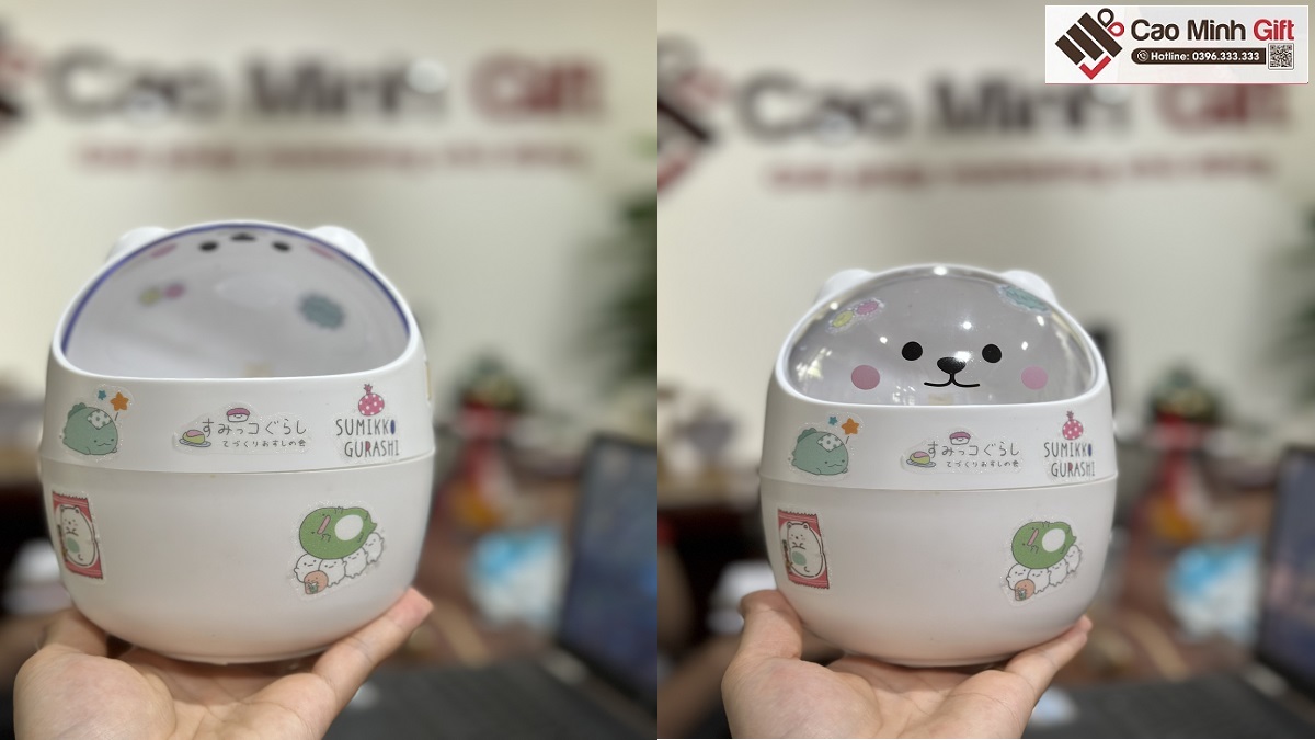 thùng rác để bàn mini