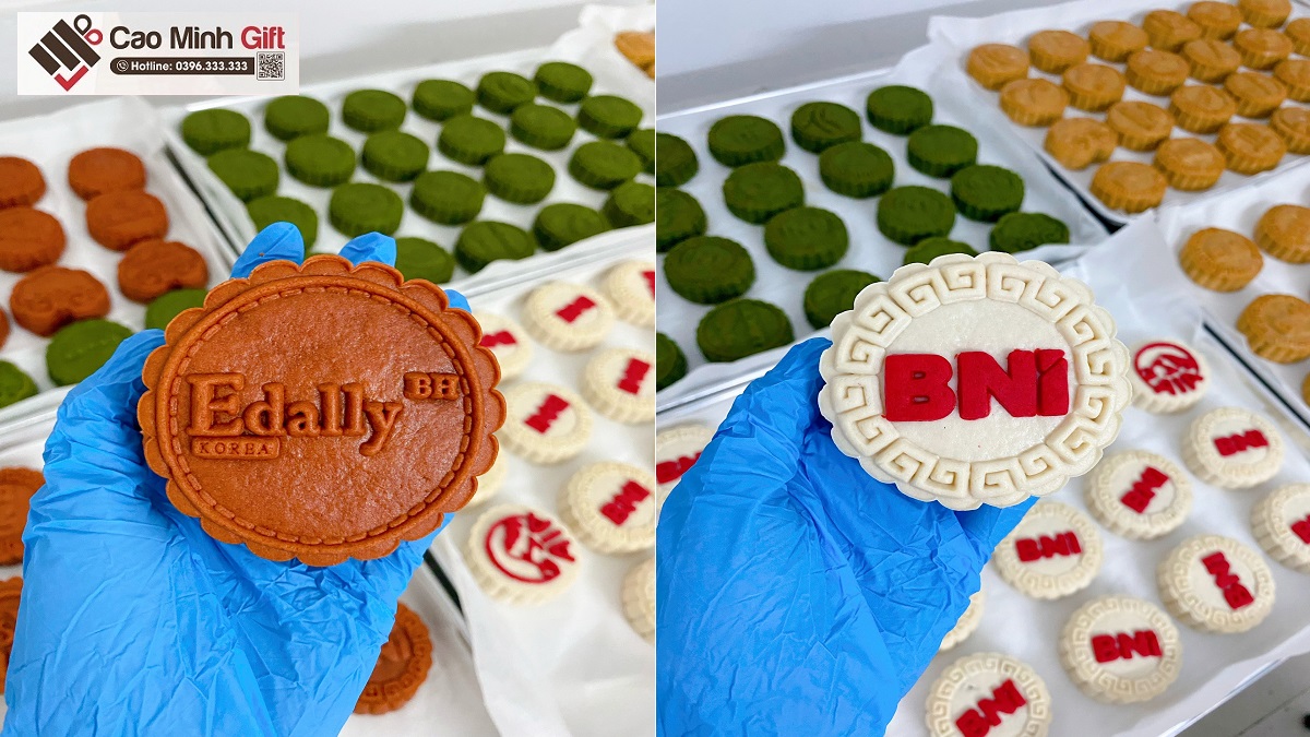 Bánh trung thu in logo