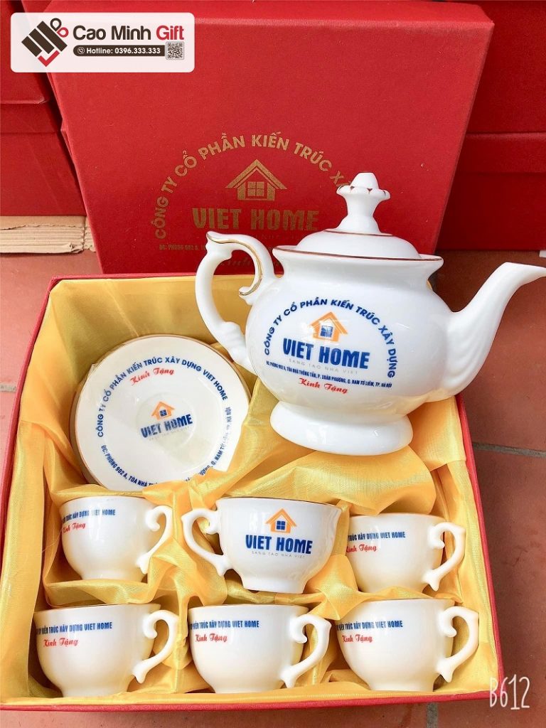 bộ quà tặng ấm chén