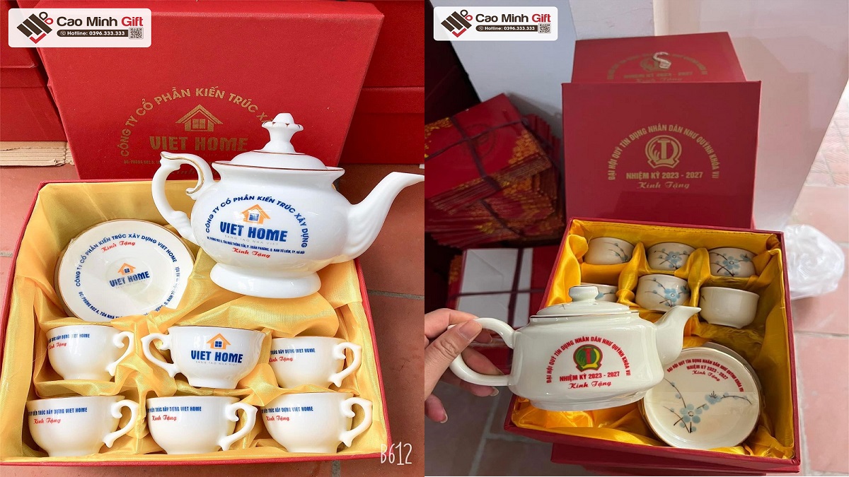 bộ quà tặng ấm chén