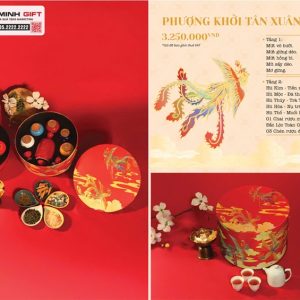 Hộp quà tết cho năm mới thêm đầy đủ, sung túc