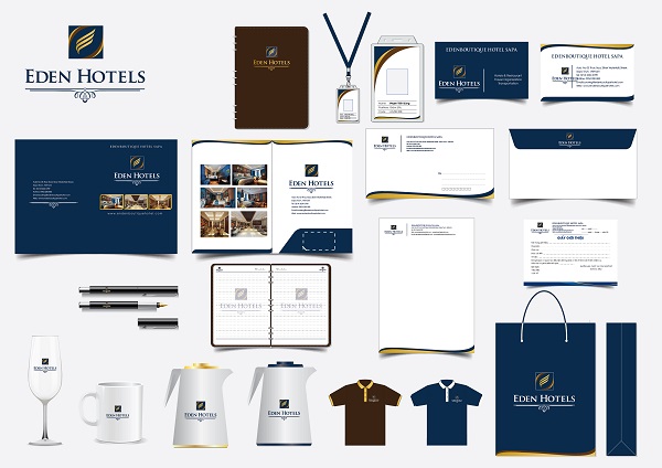Bộ nhận diện thương hiệu khách sạn