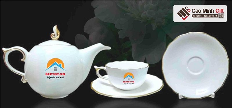 Giá bộ ấm chén Bát Tràng