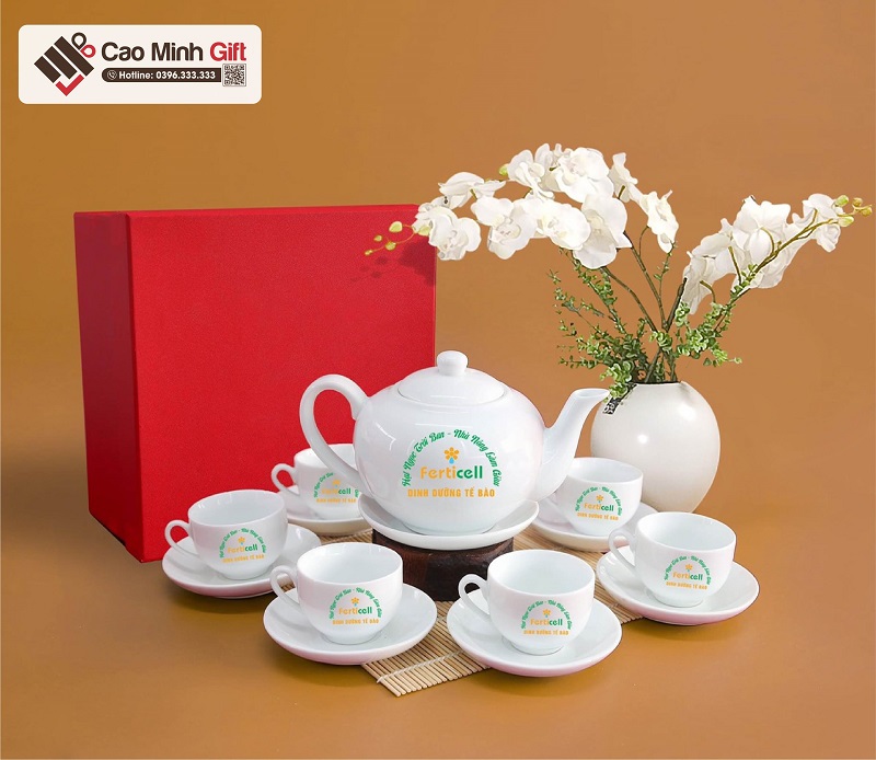 Giá bộ ấm chén Bát Tràng