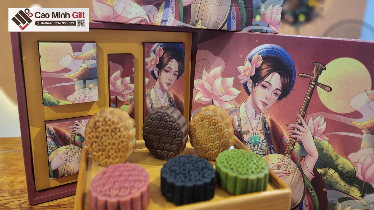 Hộp đựng bánh trung thu cô Tấm