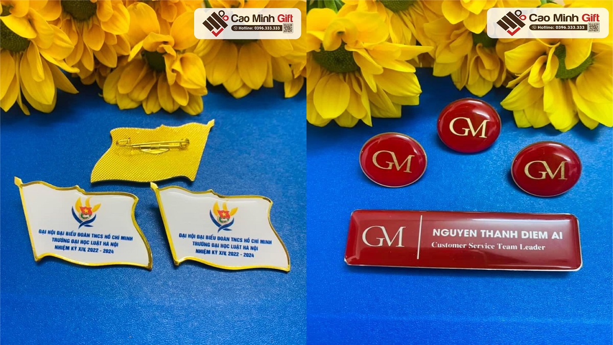 huy hiệu in logo