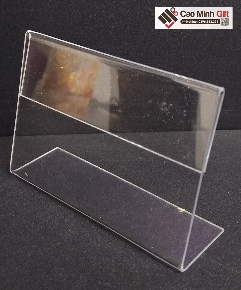 kệ mica in logo để bànkệ mica in logo để bàn