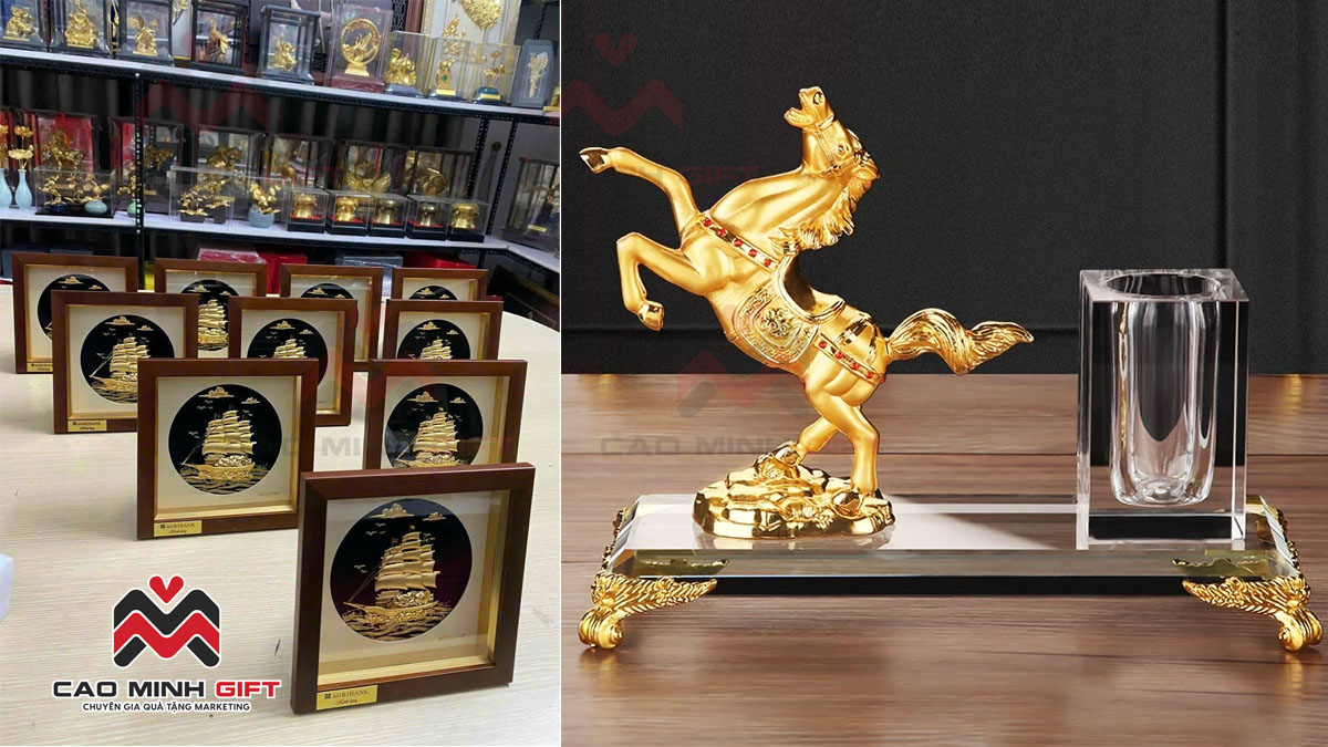 Review top 6 quà tặng mạ vàng cao cấp, sang trọng, đẹp nhất thị trường