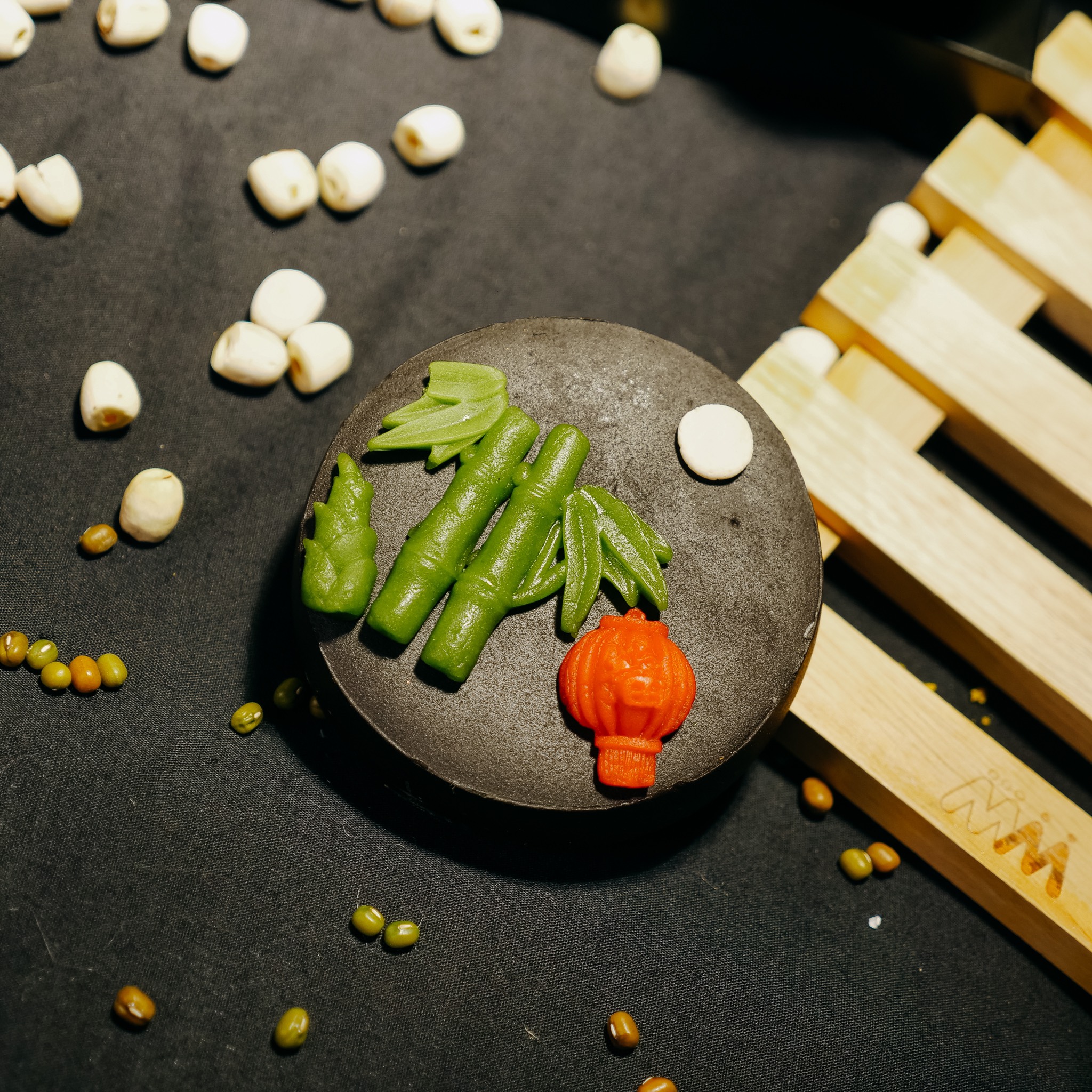 Bánh trung thu 3D họa tiết cây Tre