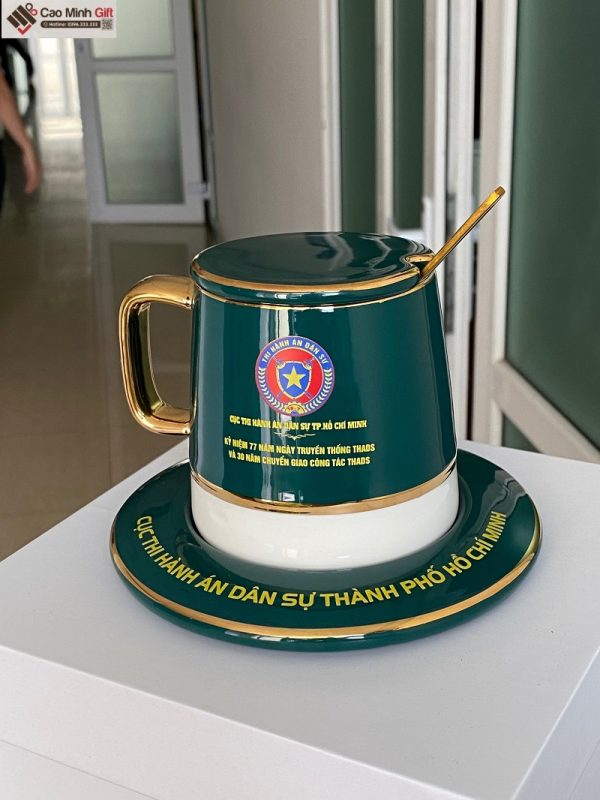 Cốc sứ in logo