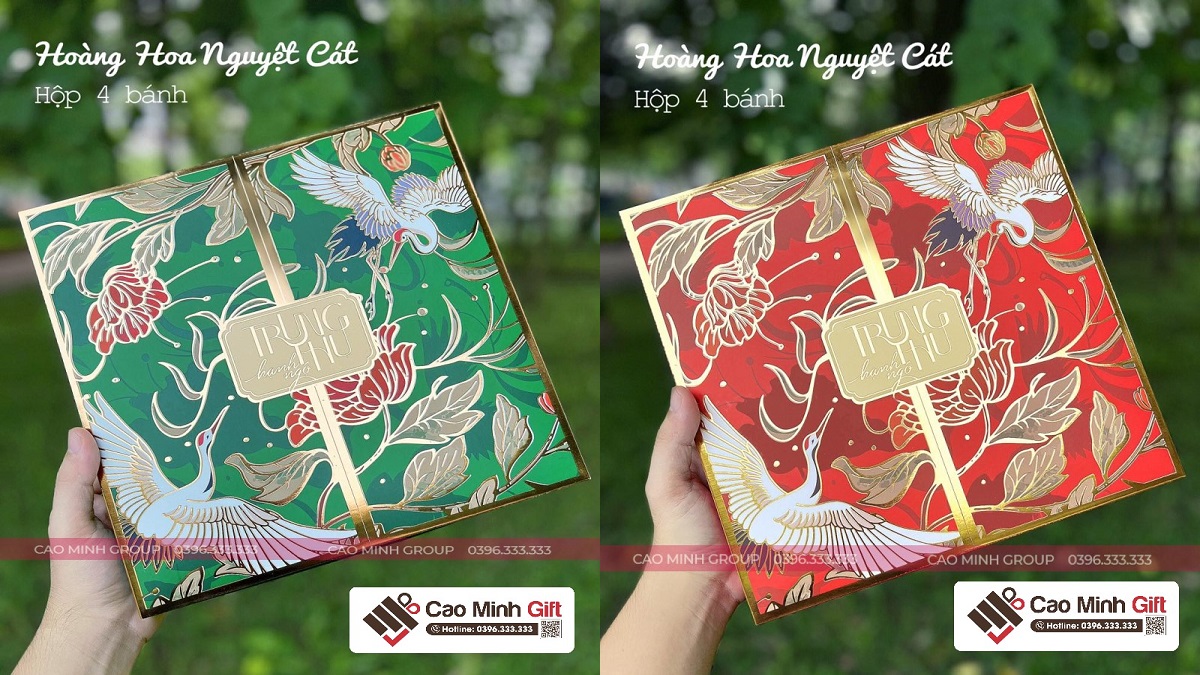 hộp bánh trung thu Hoàng Hoa Nguyệt Cát