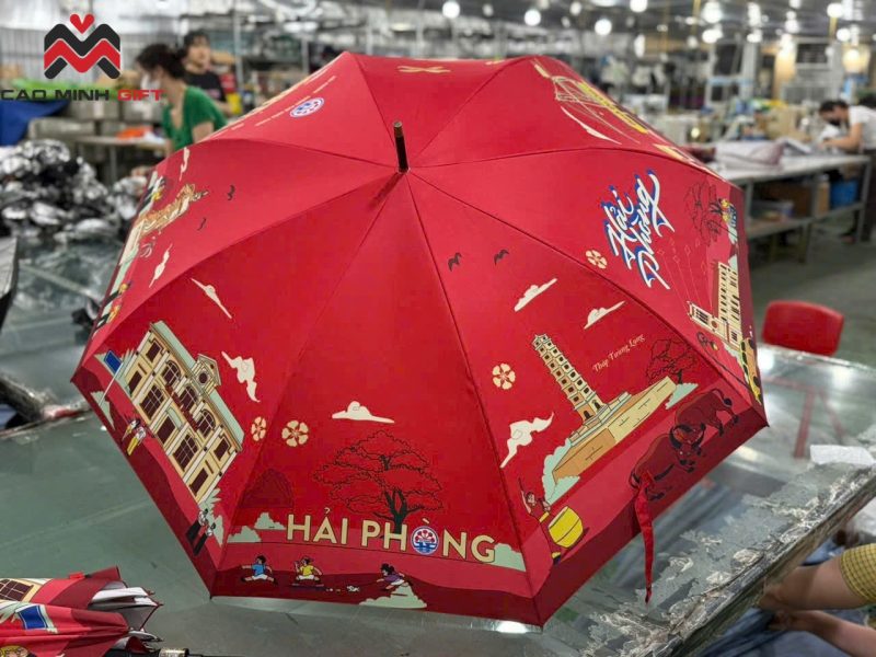Cao Minh gift - Chuyên cung cấp ô dù số lượng lớn in ấn theo yêu cầu cho doanh nghiệp
