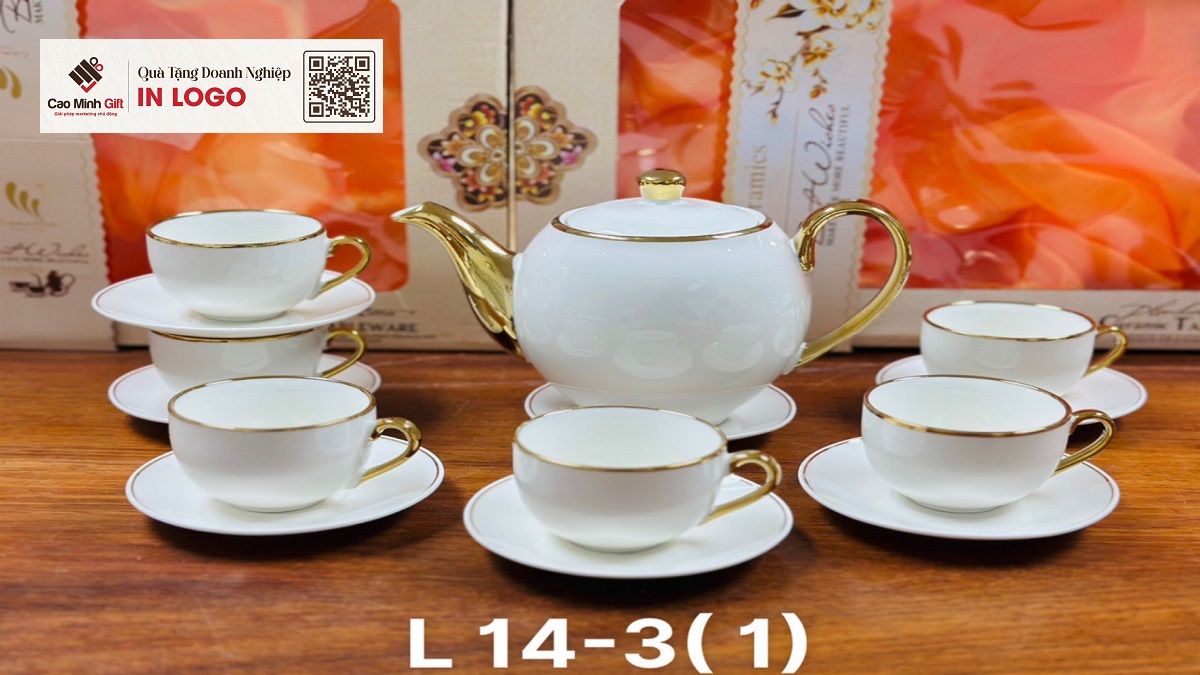 ấm chén Minh Long cao cấp