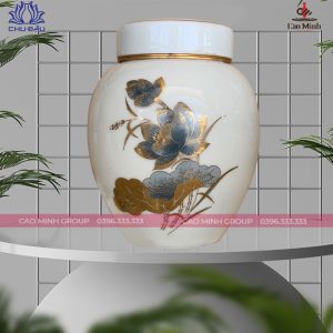 Bình gốm Chu Đậu
