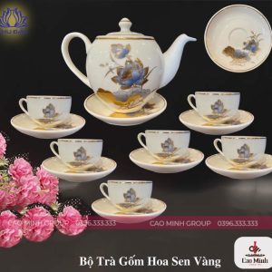 Bộ ấm chén Chu Đậu