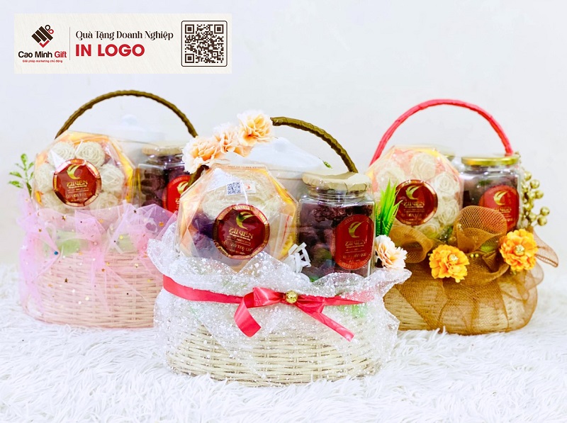 giỏ quà tết 2024 cho sếp