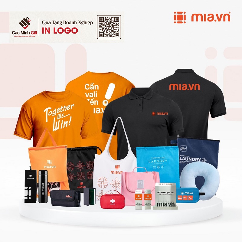 In logo bộ quà tặng nhận diện