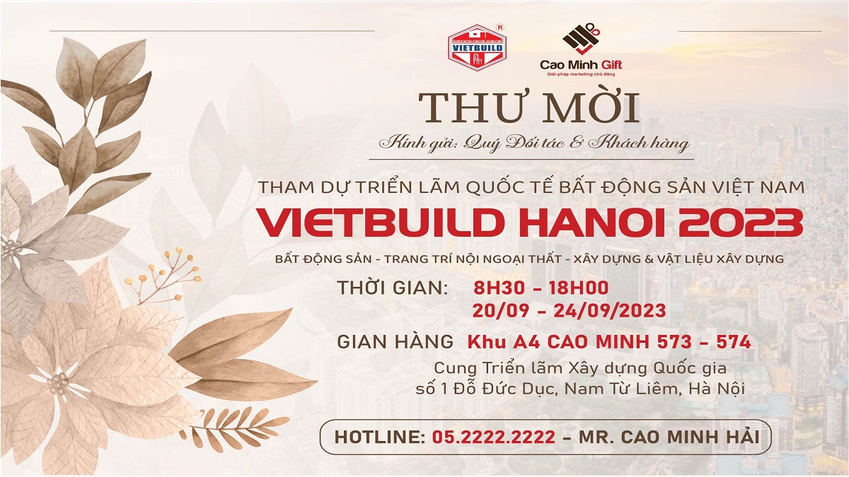 HỘI CHỢ TRIỂN LÃM QUỐC TẾ VIETBUILD HÀ NỘI.