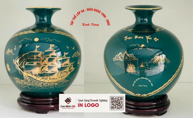 bình hút lộc in logo