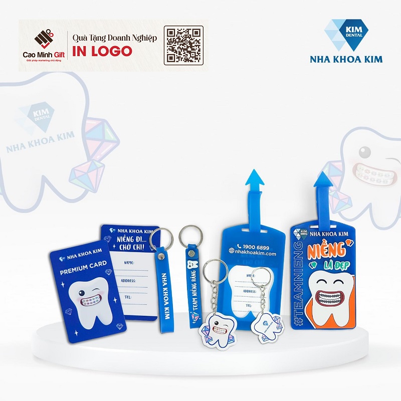 In logo bộ quà tặng nhận diện