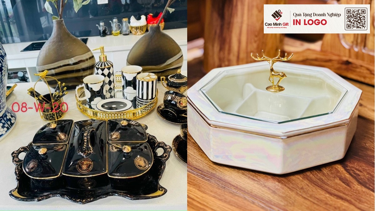 khay đựng mứt tết cao cấp