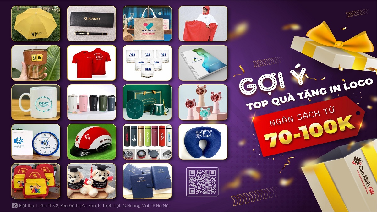 quà tặng dưới 100K