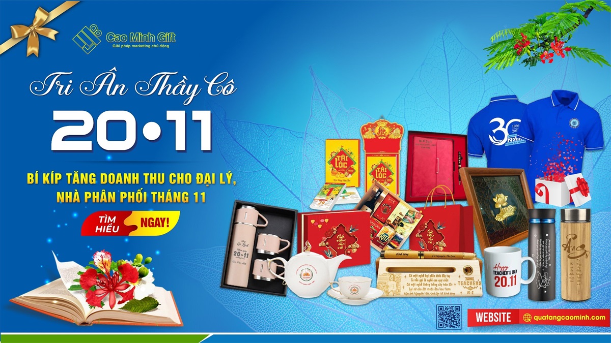 Quà tặng thầy cô 20/11