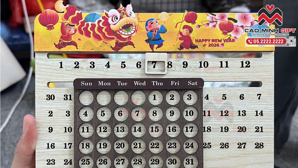 Khám phá các công nghệ in lịch tết mới nhất hiện nay