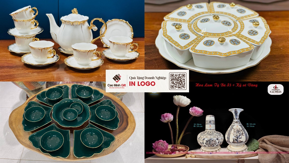 quà tặng tết bằng gốm sứ