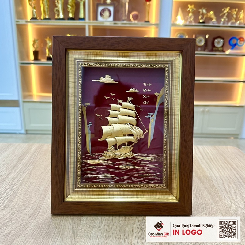 quà tết mạ vàng 24K