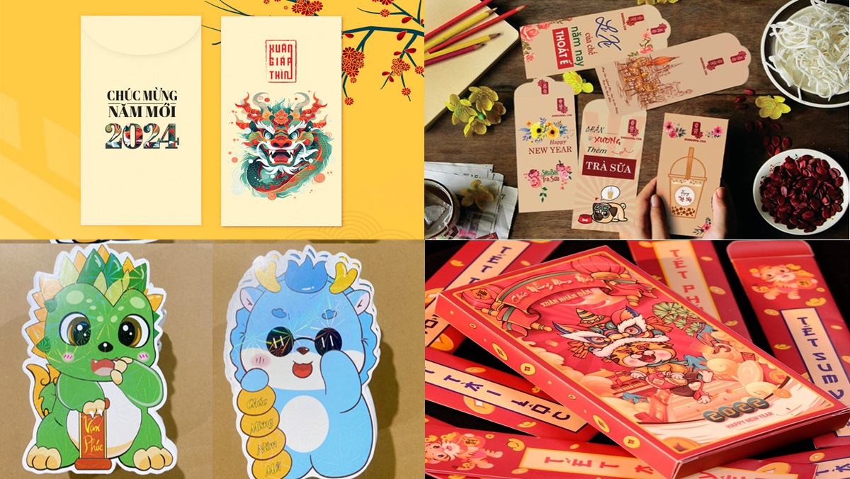 bao lì xì độc lạ