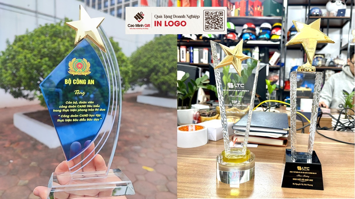 Phân biệt kỷ niệm chương pha lê