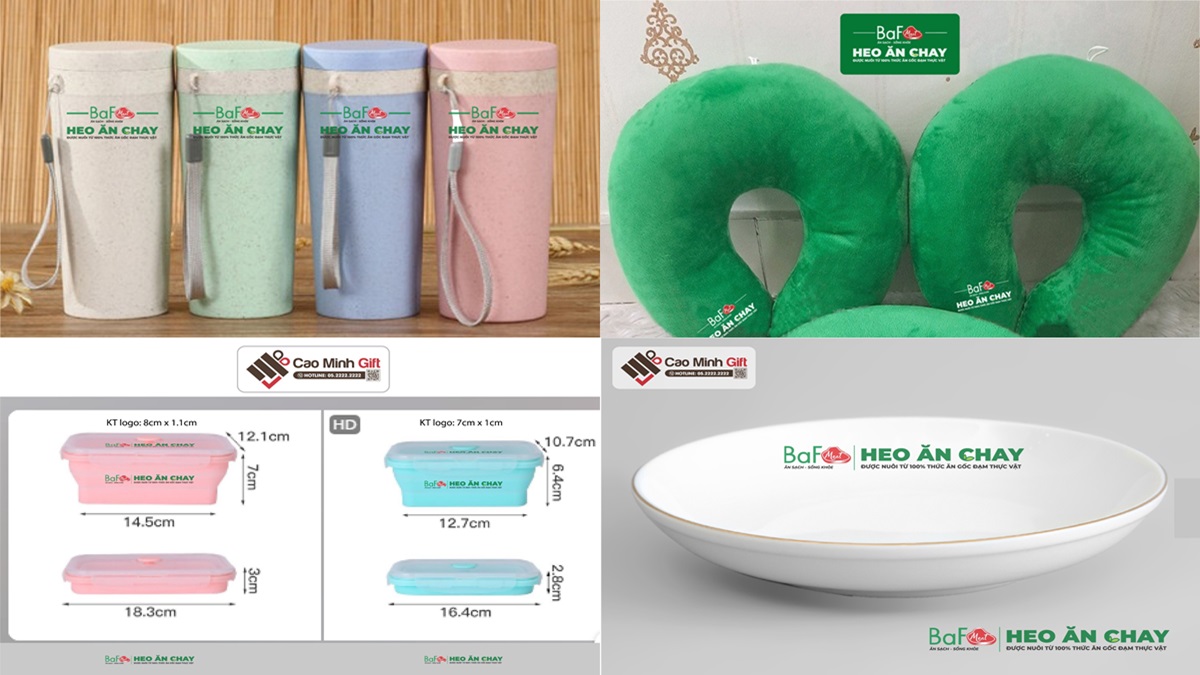 quà tặng Heo Ăn Chay BaF