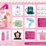 Quà tặng tinh tế cho khách hàng nữ 8/3