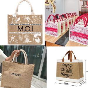 In thêu logo lên túi cói - Giải pháp marketing hoàn hảo cho doanh nghiệp mà tiết kiệm chi phí