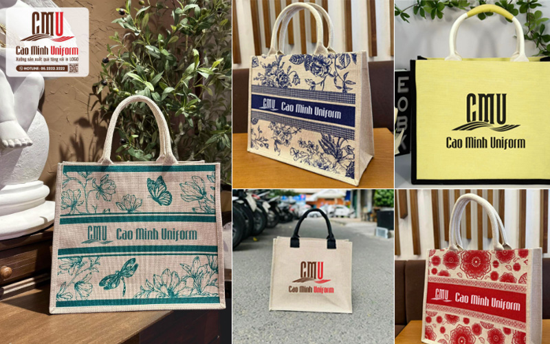 Túi cói thời trang in logo - Lựa chọn marketing hoàn hảo của doanh nghiệp trong các chiến dịch tiếp cận phụ nữ