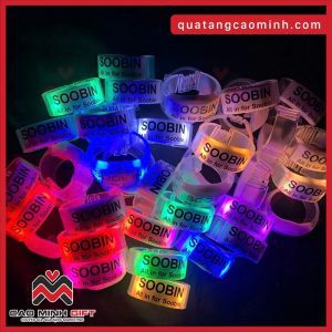 Cao Minh gift - Chuyên cung cấp vòng tay led phát sáng in ấn theo yêu cầu số lượng lớn giá tốt
