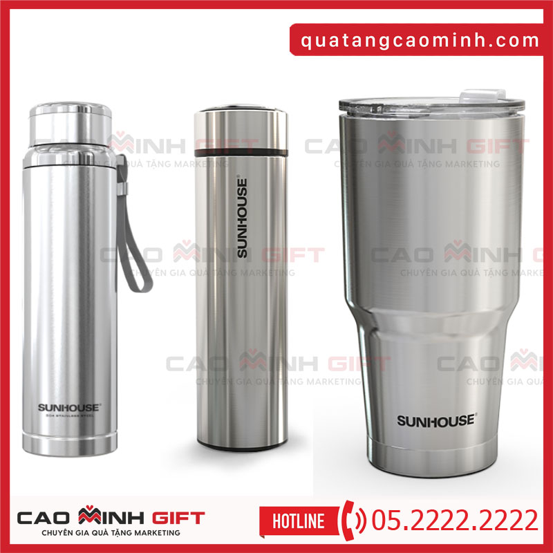 Giá bình giữ nhiệt Sunhouse không quá đắt mà đa dạng dung tích, chủng loại