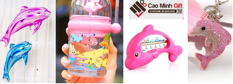 Tư vấn các loại cá heo hồng in logo theo yêu cầu làm sự kiện tuyệt vời!