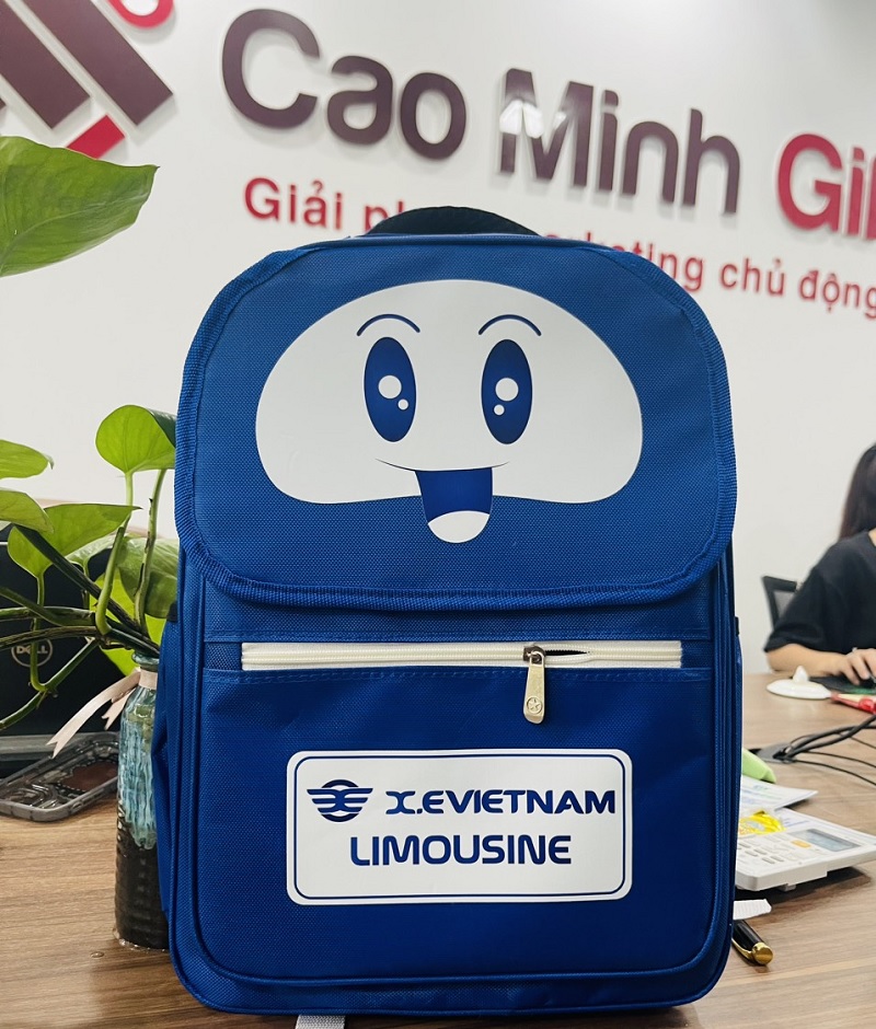 Balo trẻ em in logo xe việt nam