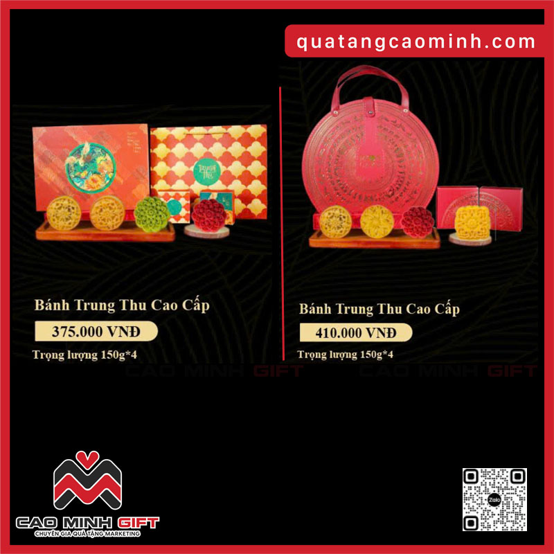 Bánh trung thu nhân hồng đậu quýt đỏ hạt lựu