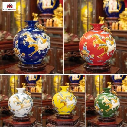 Bình hút lộc gốm sứ Bát Tràng cao cấp nhiều mẫu đẹp