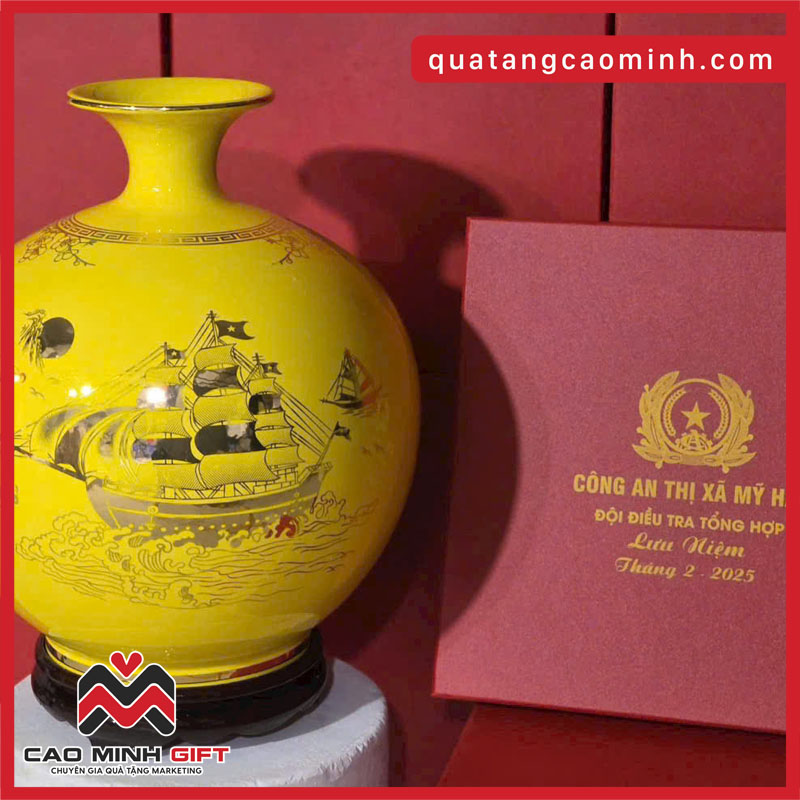 Cao Minh gift - Chuyên cung cấp bình hút lộc in logo theo yêu cầu sll giá tốt!