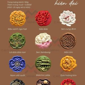 Bánh trung thu hiện đại - BST 12 vị ngon, bắt mắt "đốn tim" dân sành