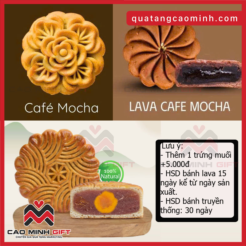 Quà tặng bánh trung thu cà phê Cao Minh gift
