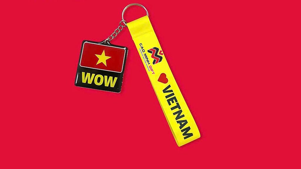 Móc khóa in logo - Quà tặng doanh nghiệp được yêu thích